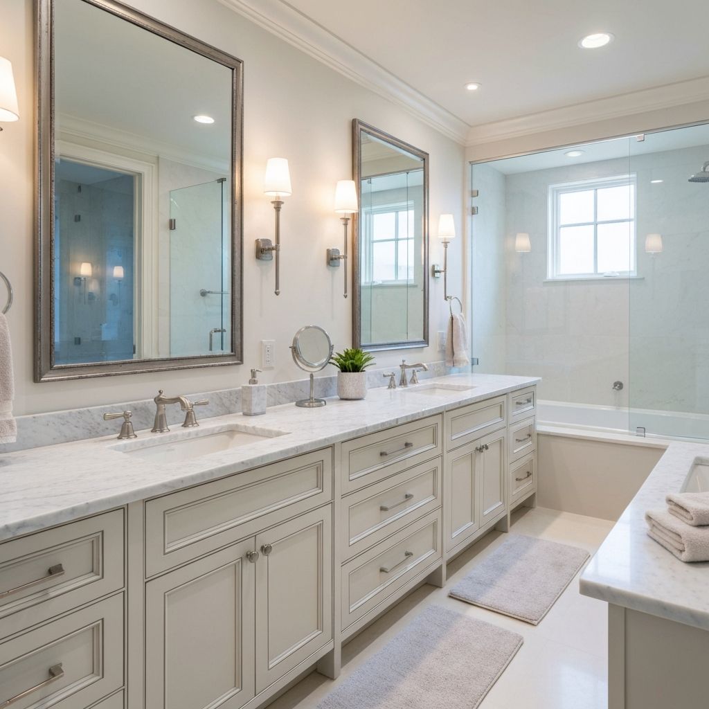 Bathroom vanity project